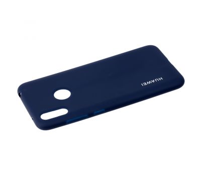 Чохол для Huawei Y7 2019 Silicone cover синій 1781147
