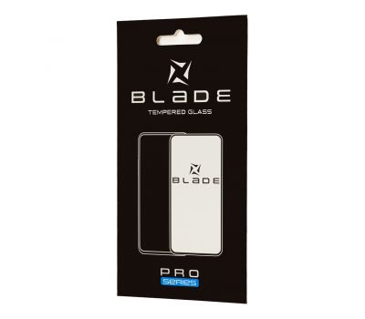 Захисне скло для Xiaomi Redmi Note 9 Full Glue Blade Pro чорне 1784756