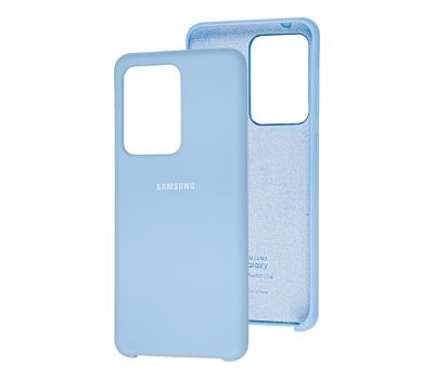 Чохол для Samsung Galaxy S20 Ultra (G988) Silky Soft Touch "ліловий"