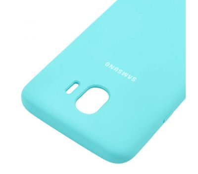 Чохол для Samsung Galaxy J4 2018 (J400) Silky Soft Touch світло бірюзовий 1792943