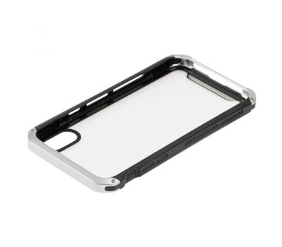 Чохол для iPhone X / Xs Element Transparent чорно сріблястий 1792157