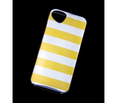 Накладка iPhone 5 Yellow Stripes (APH5-KILCH-YLSP) Killer Chic