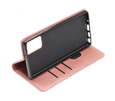 Чохол книжка Business Leather для Samsung Galaxy Note 20 (N980) рожевий 1795941