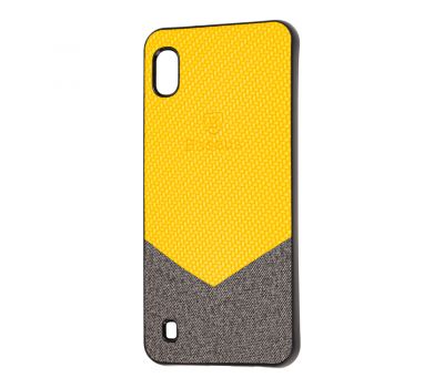 Чохол для Samsung Galaxy A10 (A105) Baseus color textile жовтий