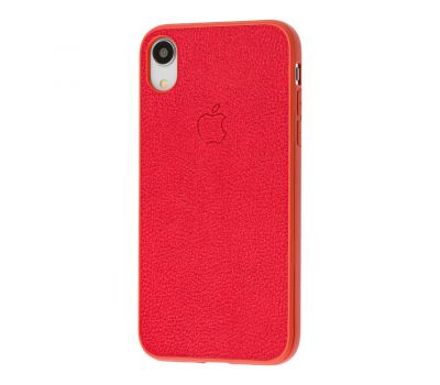 Чохол для iPhone Xr Leather cover червоний