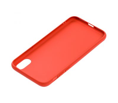 Чохол для iPhone Xr Leather cover червоний 1799926