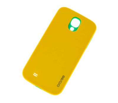 Чохол для Samsung  i9500 Galaxy S4 Araree Case жовтий