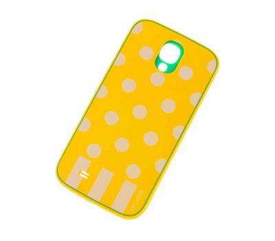 Чохол для Samsung  i9500 Galaxy S4 Araree Polka Dots жовтий