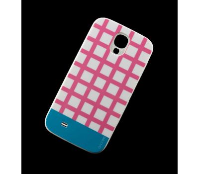 Чохол для Samsung i9500 Galaxy S4 Araree клітинка рожевий