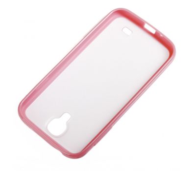 Чохол-бампер для Samsung Galaxy i9500 S4 рожевий 1802164