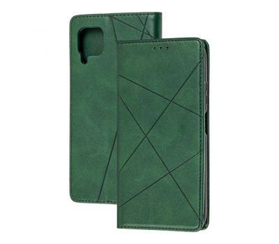Чохол книжка Business Leather для Huawei P40 Lite зелений