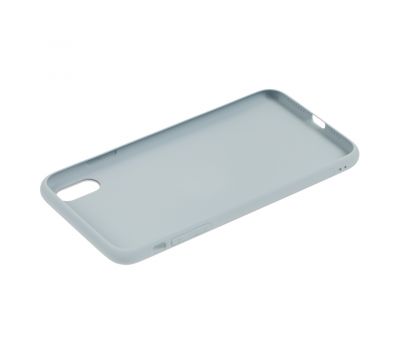 Чохол New glass для iPhone Xs Max синій туман 1805715