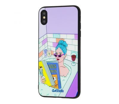 Чохол для iPhone Xs Max ArtStudio Girls Mood "take a bath"