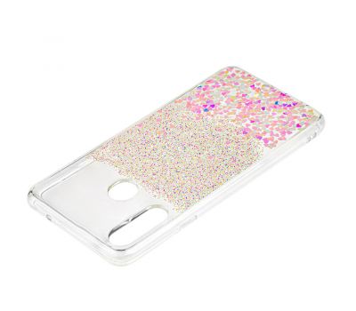 Чохол для Samsung Galaxy A20s (A207) Wave цукерки світло-рожевий 1833146