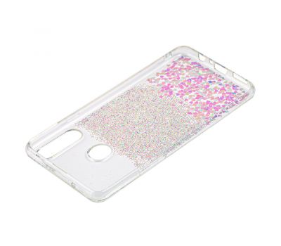 Чохол для Samsung Galaxy A20s (A207) Wave цукерки світло-рожевий 1833147