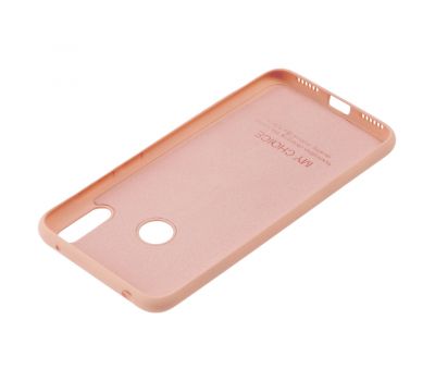Чохол для Huawei Y7 2019 Silicone Full рожевий пісок 1836350