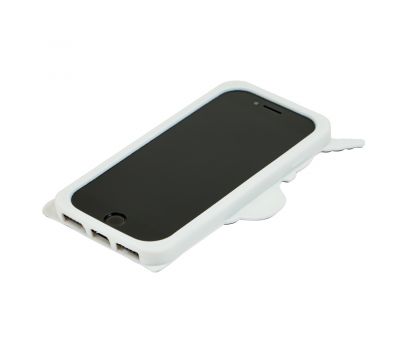 3D чохол для iPhone 7 / 8 єдиноріг веселка білий 1838504