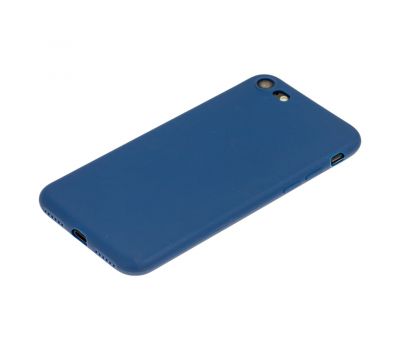 Чохол для iPhone 7/8 Soft matt синій 1838571