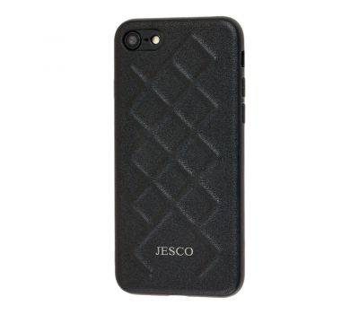 Чохол Jesco для iPhone 7/8 еко-шкіра чорний