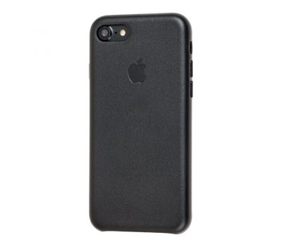 Чохол для iPhone 7 / 8 Leather case чорний