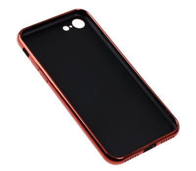 Чохол для iPhone 7/8 Silicone case матовий (TPU) червоний 1839229