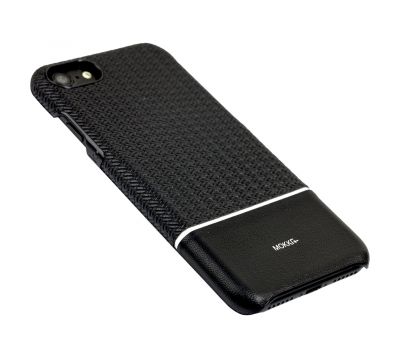 Чохол Mokka для iPhone 7/8 Weave зі смугою чорний 1839440
