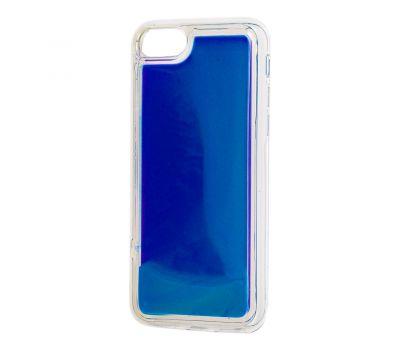 Чохол для iPhone 7/8 "рідкий пісок" синій