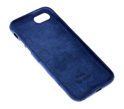 Чохол для iPhone 7/8 Alcantara 360 синій 1841811