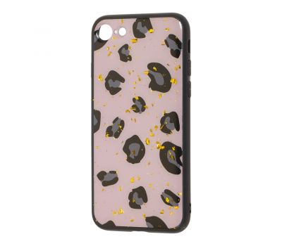 Чохол для iPhone 7/8 Leo Confetti "рожевий леопард"