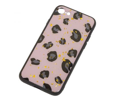 Чохол для iPhone 7/8 Leo Confetti "рожевий леопард" 1842096