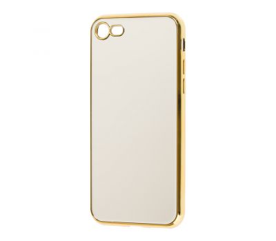 Чохол для iPhone 7/8 Glass дзеркало "золотистий"
