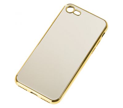 Чохол для iPhone 7/8 Glass дзеркало "золотистий" 1842037