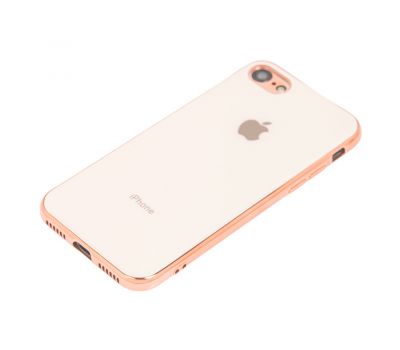 Чохол для iPhone 7 / 8 Silicone case (TPU) золотистий 1842424