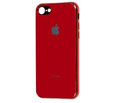 Чохол для iPhone 7/8 Silicone case (TPU) червоний