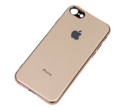 Чохол для iPhone 7 / 8 Silicone case (TPU) бежевий 1842418