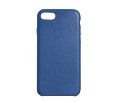 Чохол для iPhone 7 / 8 Silicone case Leather синій
