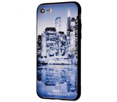 Чохол для iPhone 7/8 White Knight Pictures Glass (29)