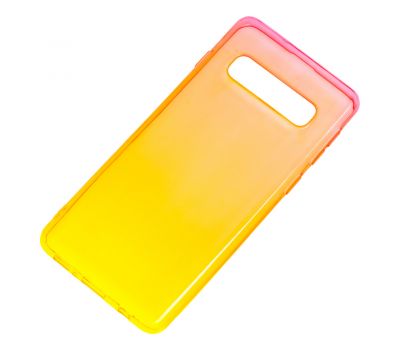 Чохол для Samsung Galaxy S10+ (G975) Gradient Design червоно-жовтий 1844992