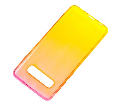 Чохол для Samsung Galaxy S10+ (G975) Gradient Design червоно-жовтий 1844993