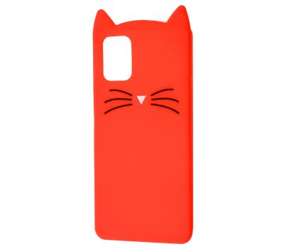 3D чохол для Samsung Galaxy A51 (A515) кіт червоний
