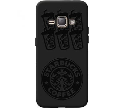 Силіконовий чохол BoxFace Samsung J120H Galaxy J1 2016 Black Coffee (41689-bk41)