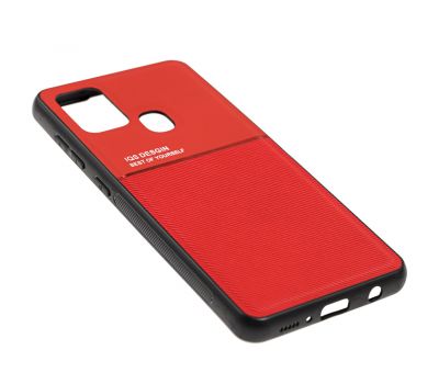Чохол для Samsung Galaxy A21s (A217) Melange червоний 1864740