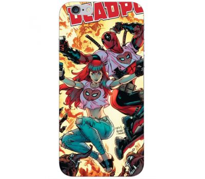 Силіконовий чохол BoxFace Apple iPhone 6 Plus 5.5 Deadpool and Mary Jane (24581-up2454)