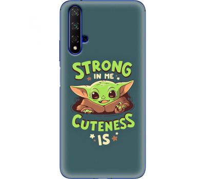 Силіконовий чохол BoxFace Huawei Honor 20 Strong in me Cuteness is (37632-up2337)
