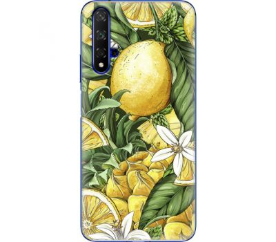 Силіконовий чохол BoxFace Huawei Honor 20 Lemon Pattern (37632-up2415)