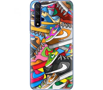 Силіконовий чохол BoxFace Huawei Honor 20 Sneakers (37632-up2423)