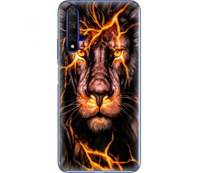 Силіконовий чохол BoxFace Huawei Honor 20 Fire Lion (37632-up2437)