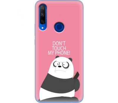 Силіконовий чохол BoxFace Huawei Honor 9X Dont Touch My Phone Panda (37996-up2425)