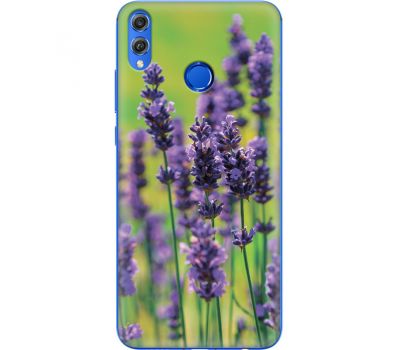 Силіконовий чохол BoxFace Huawei Honor 8x Green Lavender (35419-up2245)