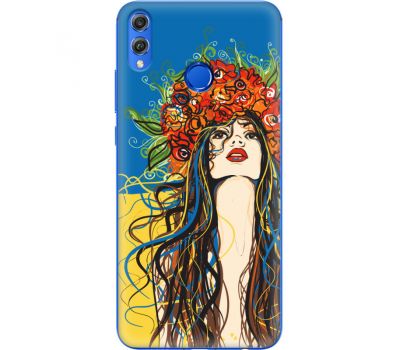 Силіконовий чохол BoxFace Huawei Honor 8x Ukraine Girl (35419-up2373)